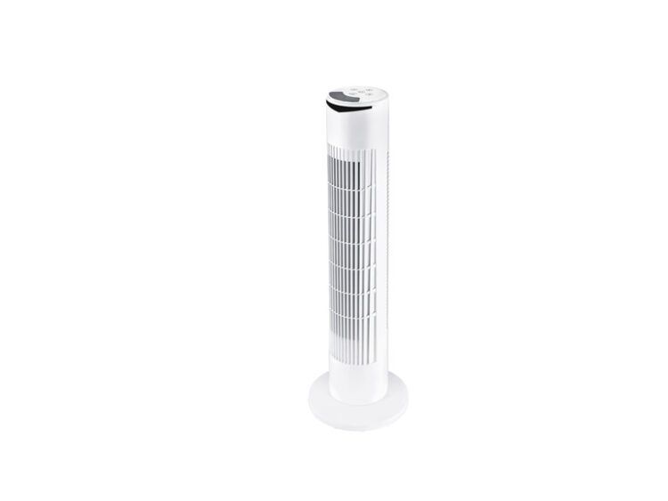 SILVERCREST® Sloupový ventilátor s displejem (bílá)